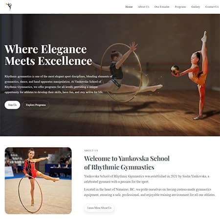 website creation on Vancouver Island